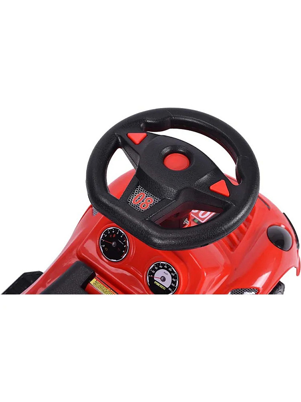 Детская каталка Sevillababy Racer 3 в 1 с ручкой 8189 red/красный