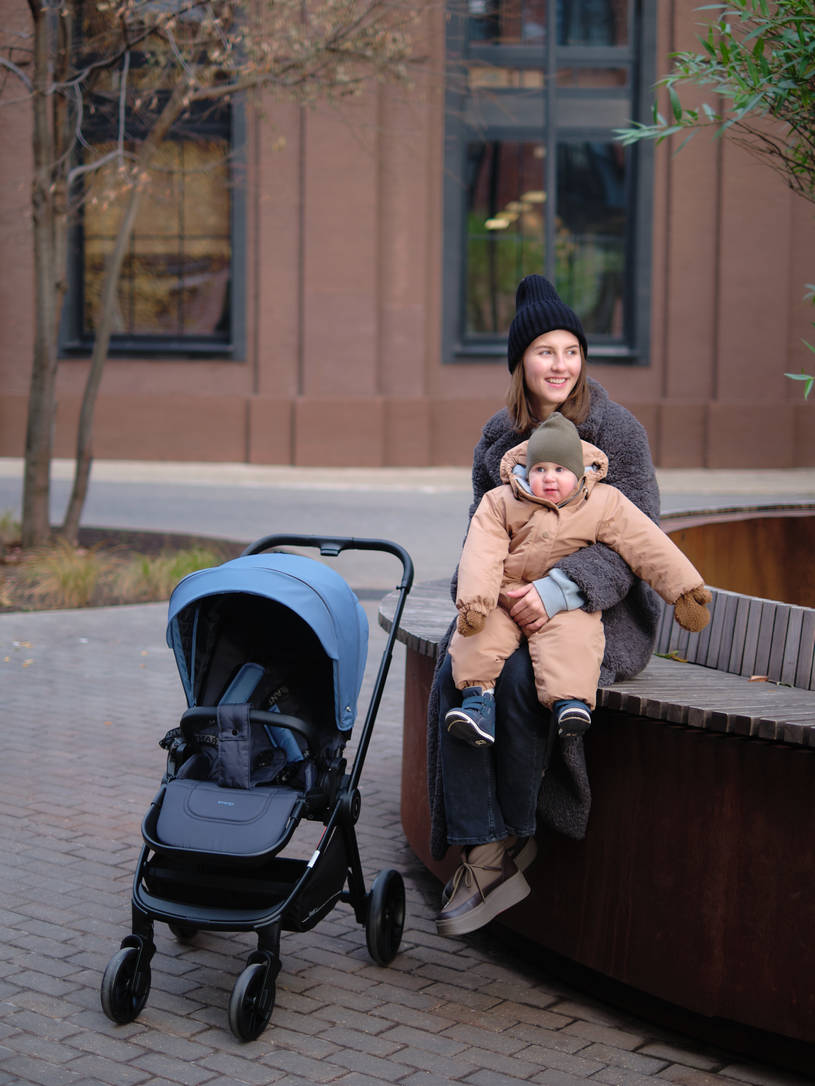 Коляска прогулочная Rant Basic Energy Blue