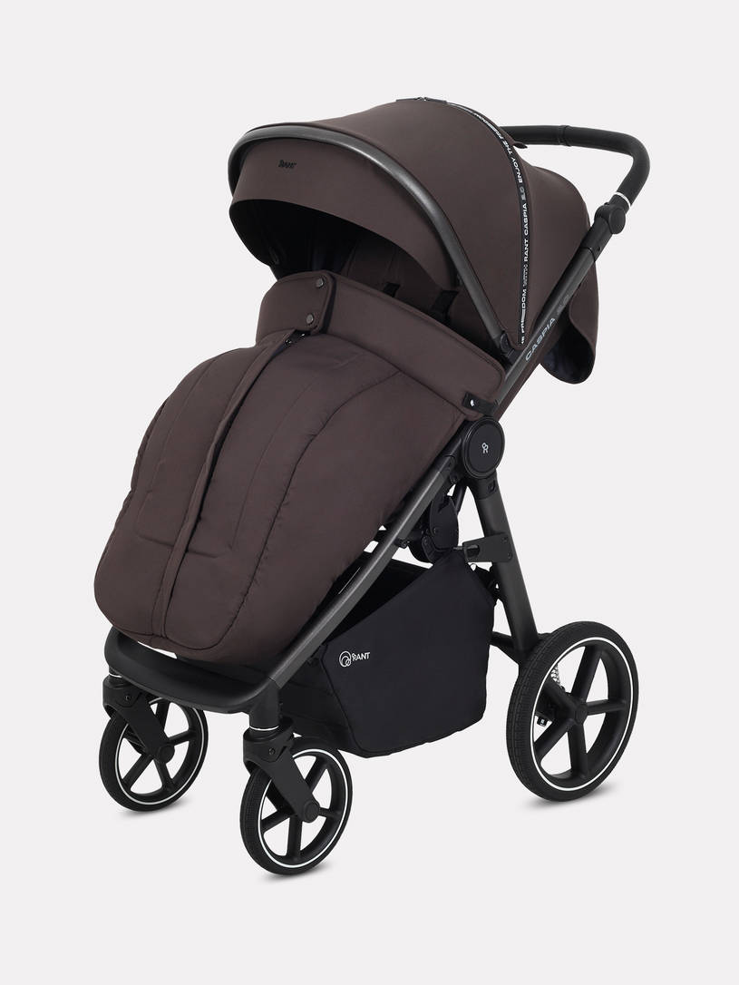 Коляска прогулочная Rant Caspia Soft Shine brown