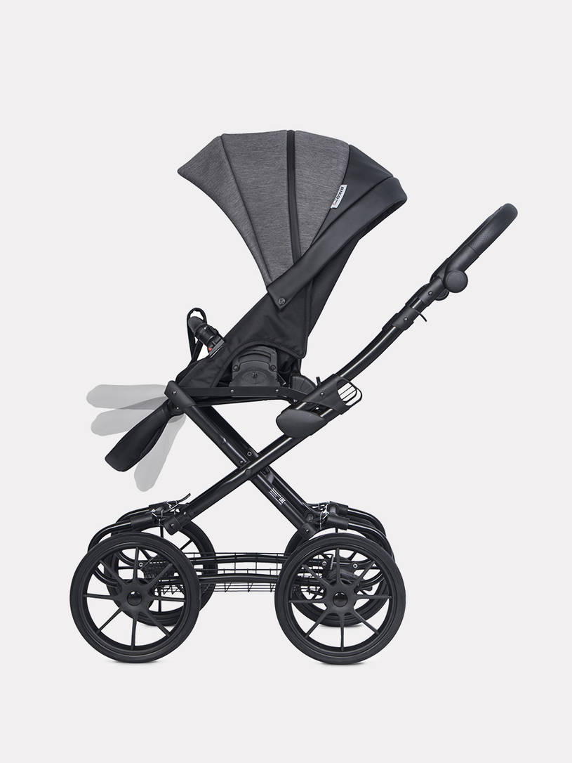 КОЛЯСКА 2 В 1 RIKO BASIC PACCO CLASSIC 04 CARBON