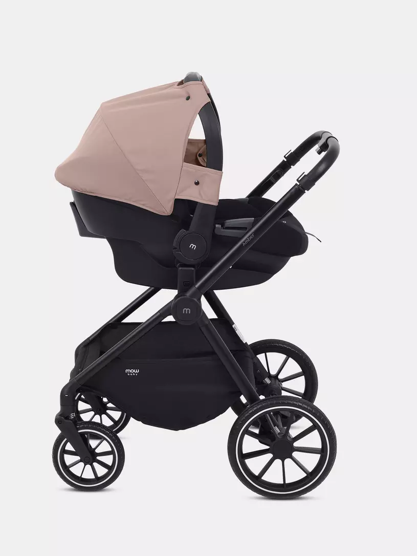 Коляска 3 в 1 Mowbaby Amber Coffee