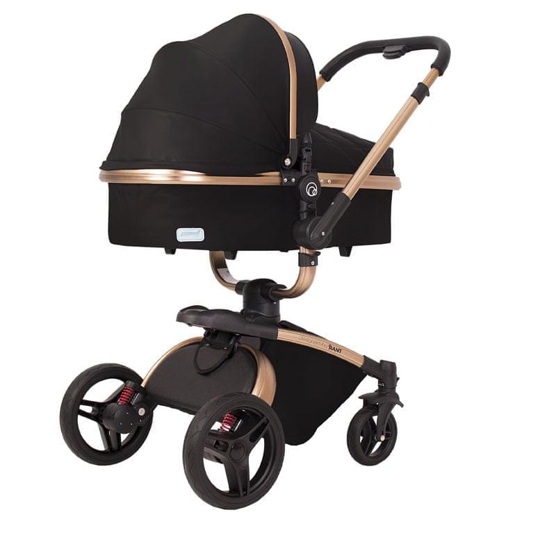 Модульная Коляска 2 в 1 Rant Nest черно-бежевый
