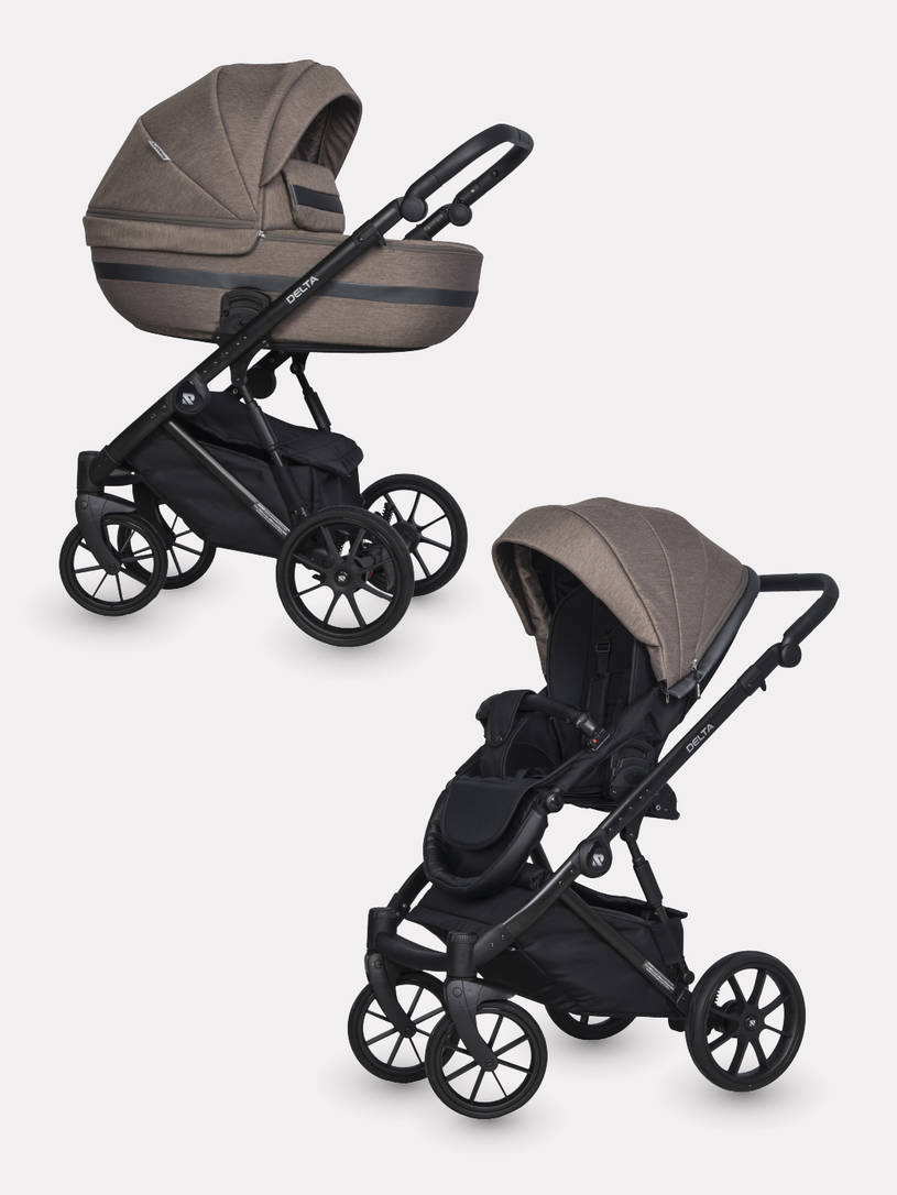 Коляска 2 в 1 RIKO BASIC DELTA 03 Cappucino