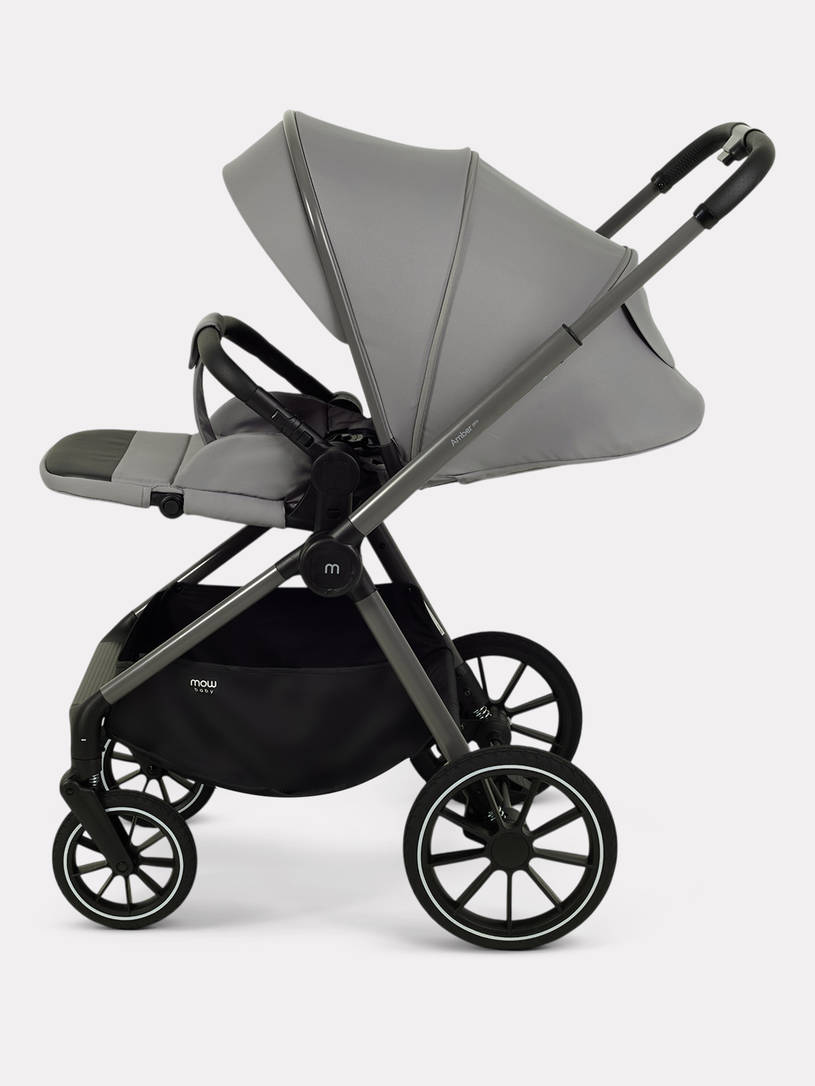 Коляска 2 в 1 Mowbaby Amber PRO Grey