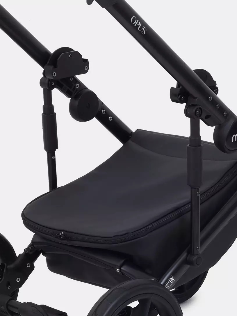 Коляска 3 в 1 Mowbaby Opus Midnight black, Черный