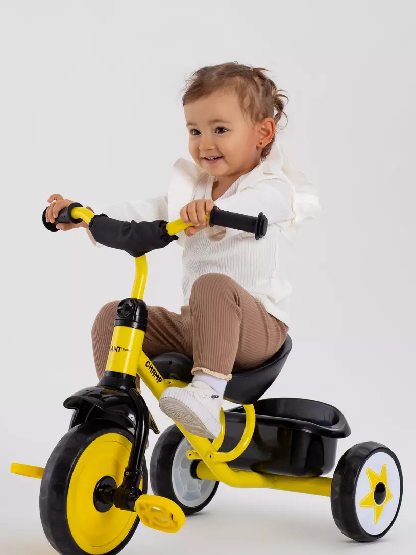 Велосипед трехколесный Rant Basic Champ Yellow