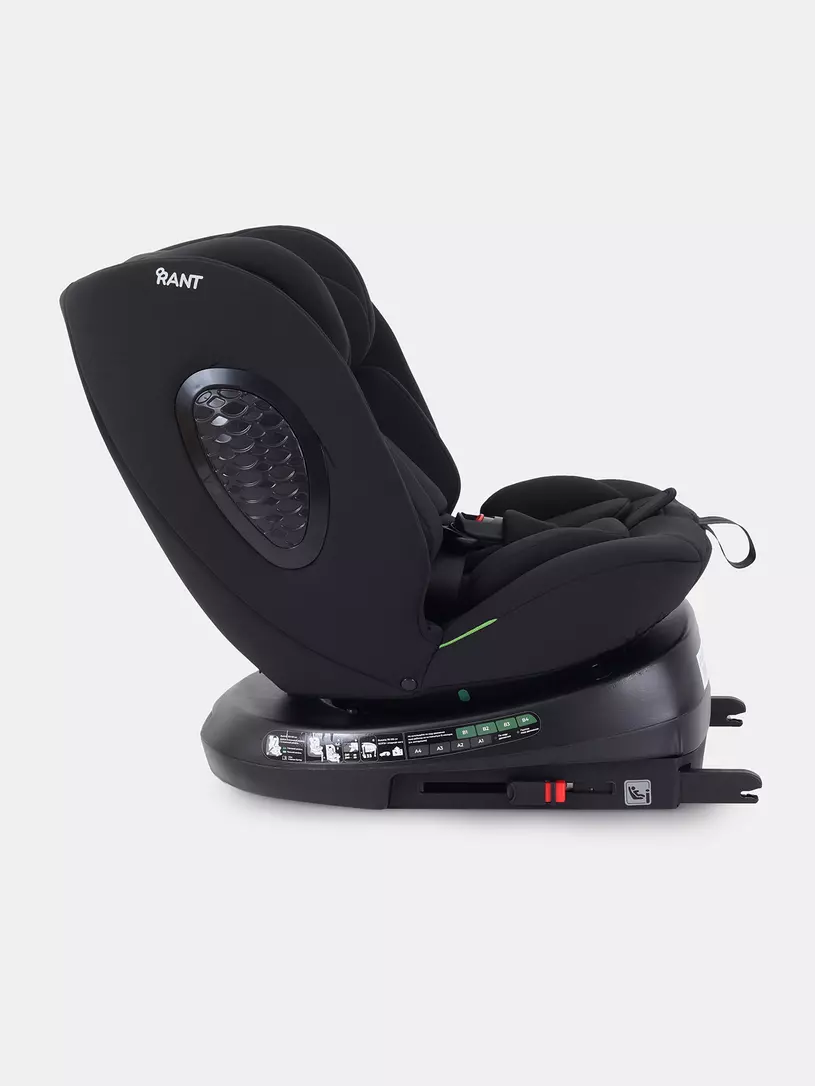 Автокресло Rant Helix isofix группа 0/1/2/3 (40-150 см; 0-36 кг), Black
