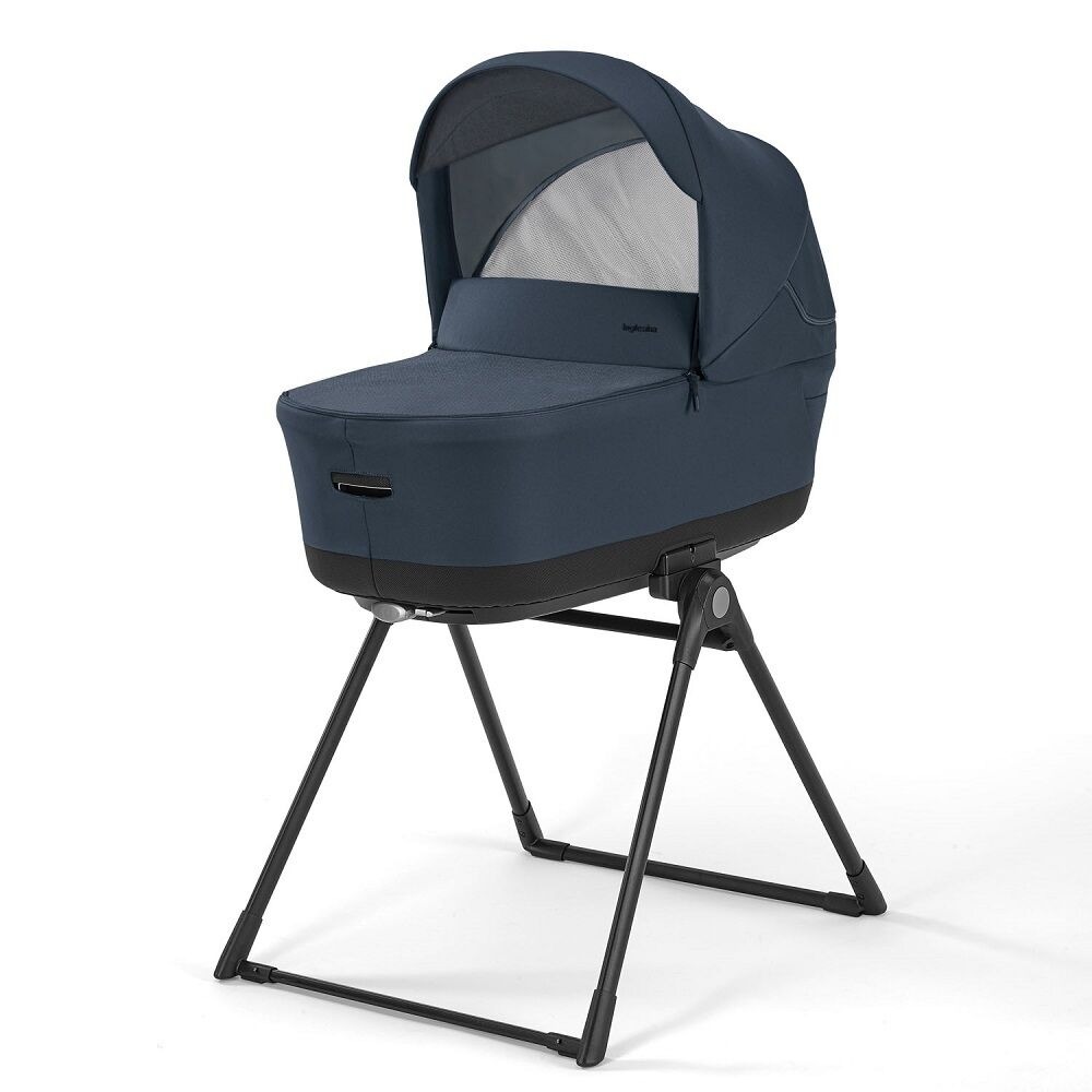 Коляска 3 в 1 i-Size Inglesina Electa с подставкой под люльку Standup, Hudson Blue