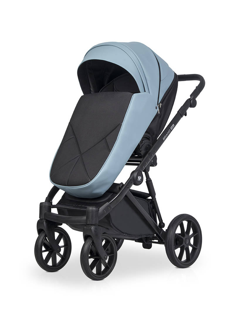 Коляска 2 в 1 Riko Brano Pro Crystal blue