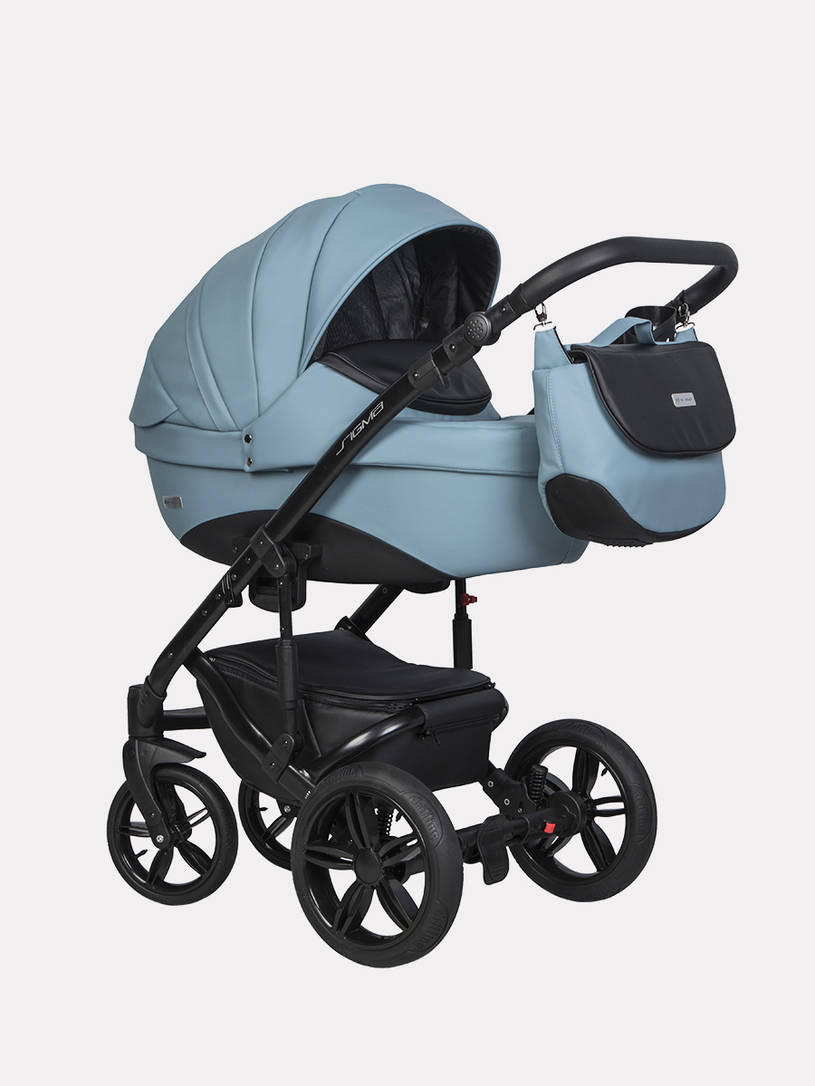 Коляска 2 в 1 Riko Sigma Pro Сrystal blue