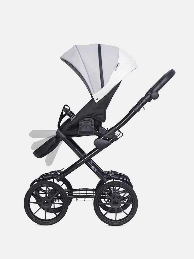 КОЛЯСКА 2 В 1 RIKO BASIC PACCO CLASSIC 05 GREY FOX