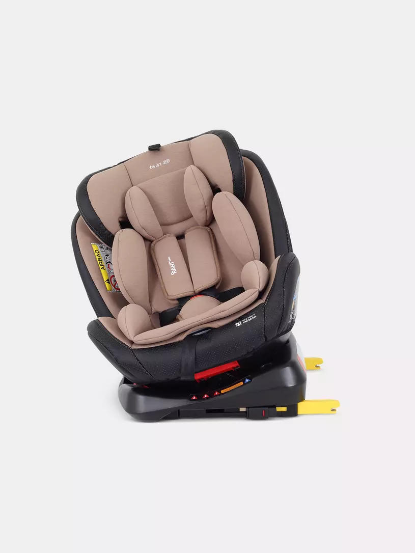 Автокресло Rant Basic Twist Pro Isofix 0/1/2/3 (0-36 кг) Beige