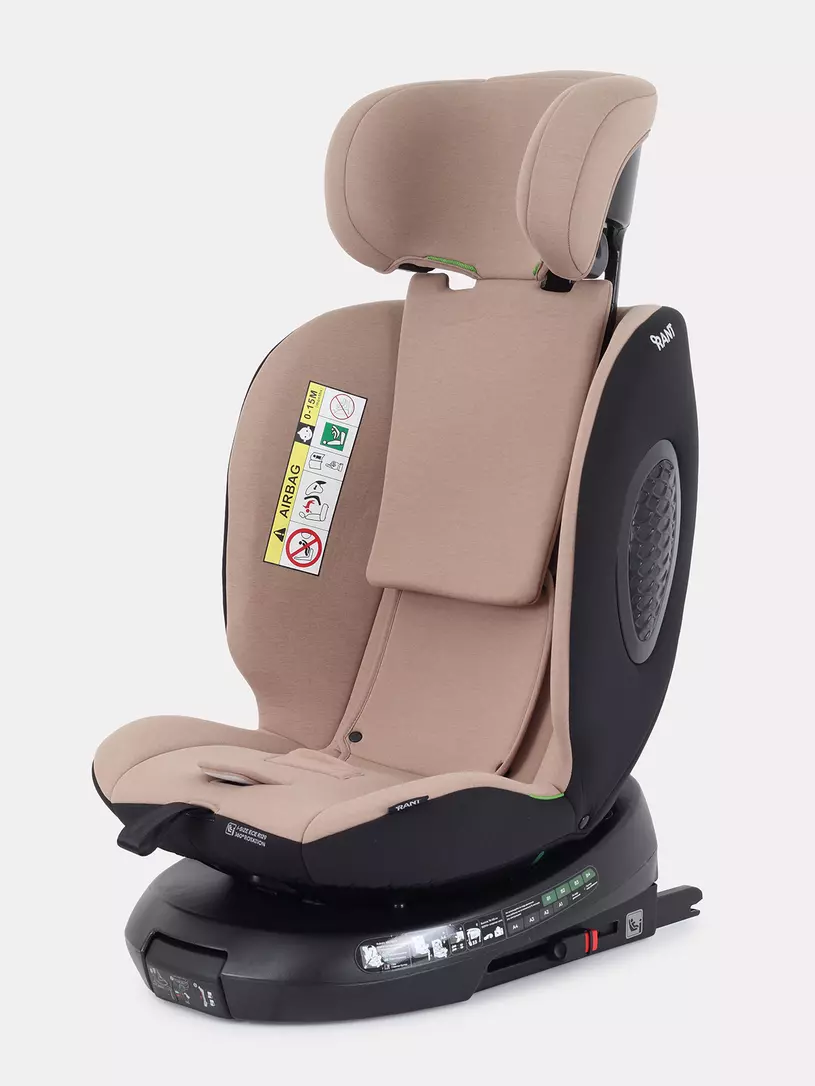 Автокресло Rant Helix isofix группа 0/1/2/3 (40-150 см; 0-36 кг), Beige