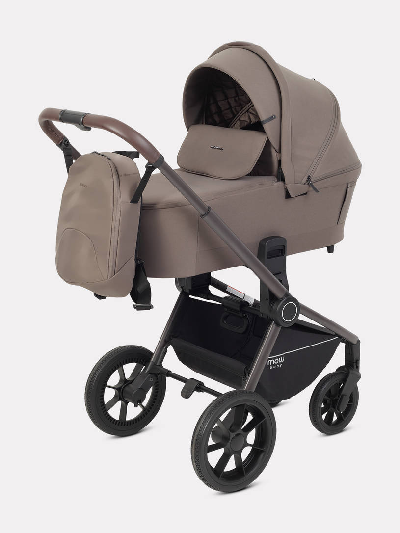 Коляска 3 в 1 Mowbaby Zoom PU Mocca