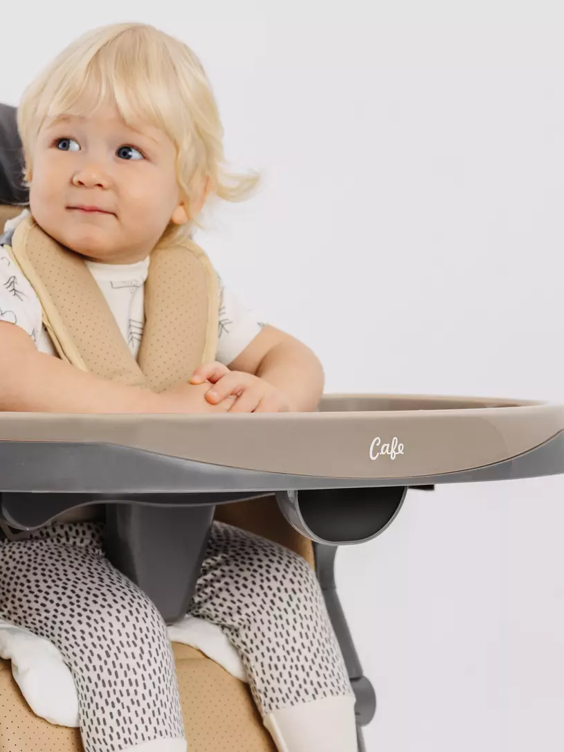 Стульчик для кормления Rant Cafe grey-beige