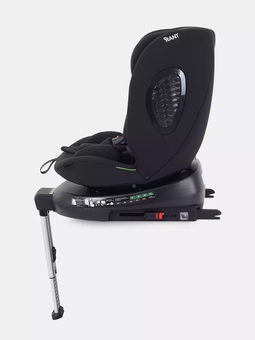 Автокресло Rant Helix isofix группа 0/1/2/3 (40-150 см; 0-36 кг), Black