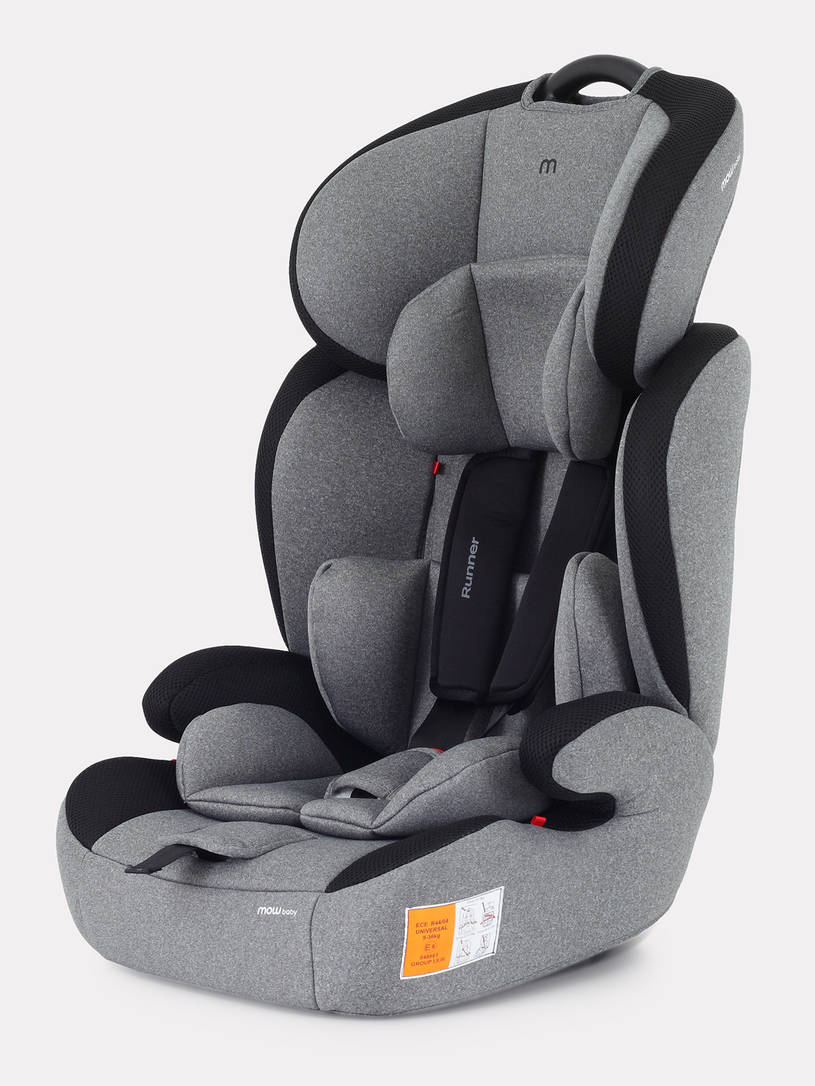 Автокресло Mowbaby Runner 1/2/3 (9-36 кг) Graphite