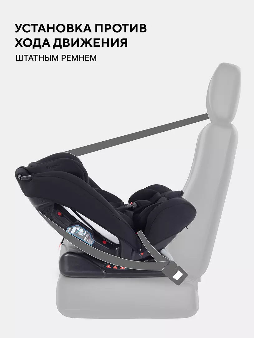 Автокресло Rant Basic Unity Next группа 0+/1/2/3 (0-36 кг) Black