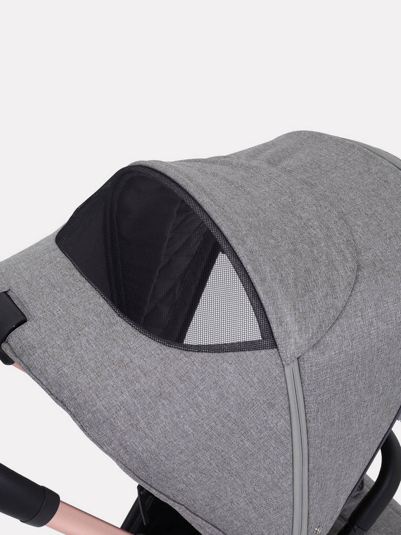 Коляска 2 в 1 MOWBaby ZOOM PU RA086 Gold Beige