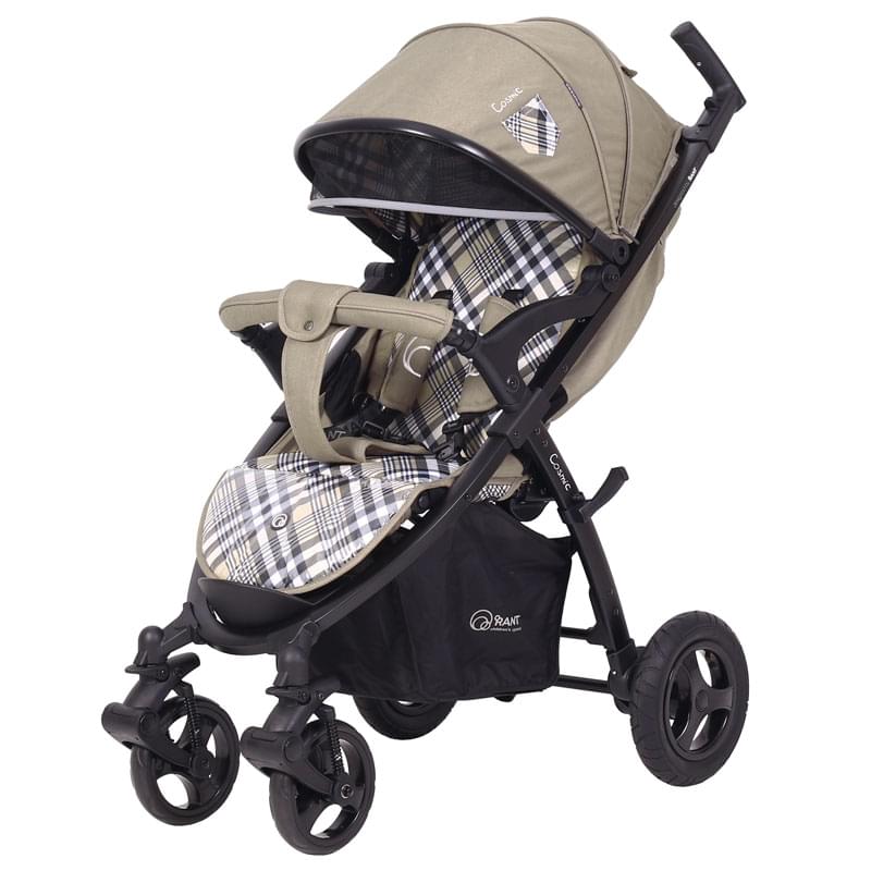 Прогулочная коляска Rant Cosmic, цвет: бежевая шотландка