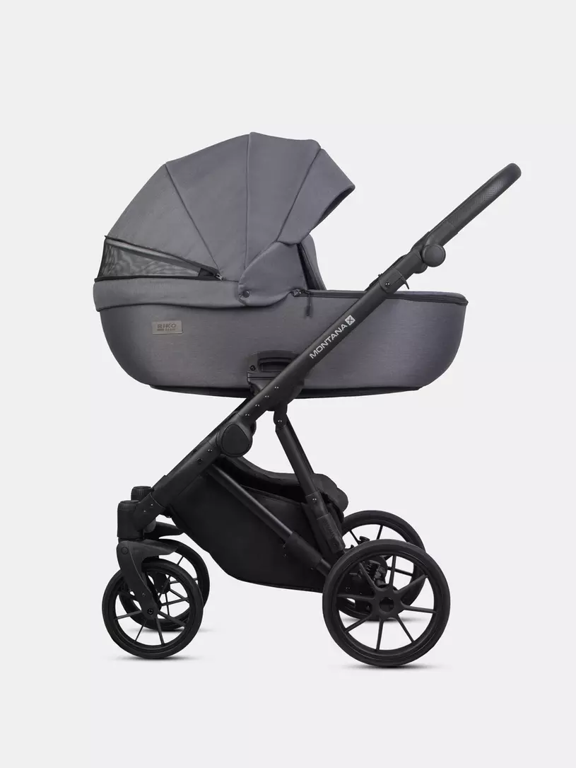 Коляска 2 в 1 Riko Basic Montana X 04 графит