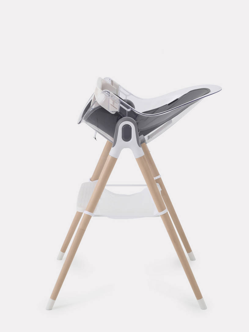 Стульчик для кормления Mowbaby Fusion Moon grey