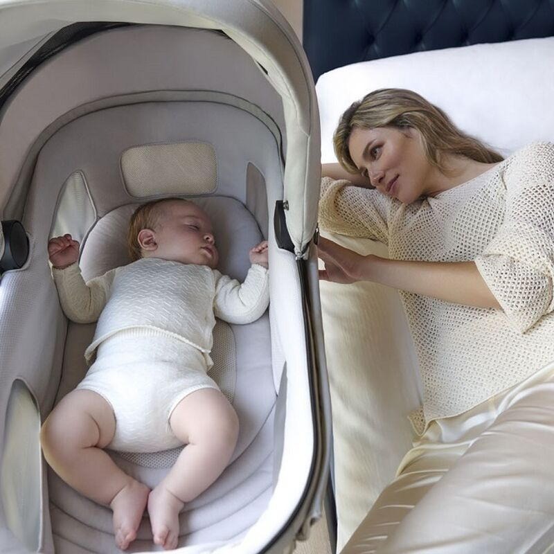 Коляска 2 в 1 Inglesina Aptica New 2025, Opal Ivory (Светло-серый)