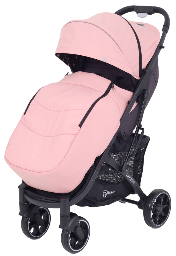 Коляска прогулочная RANT LIFE STAR RA102 Cloud Pink