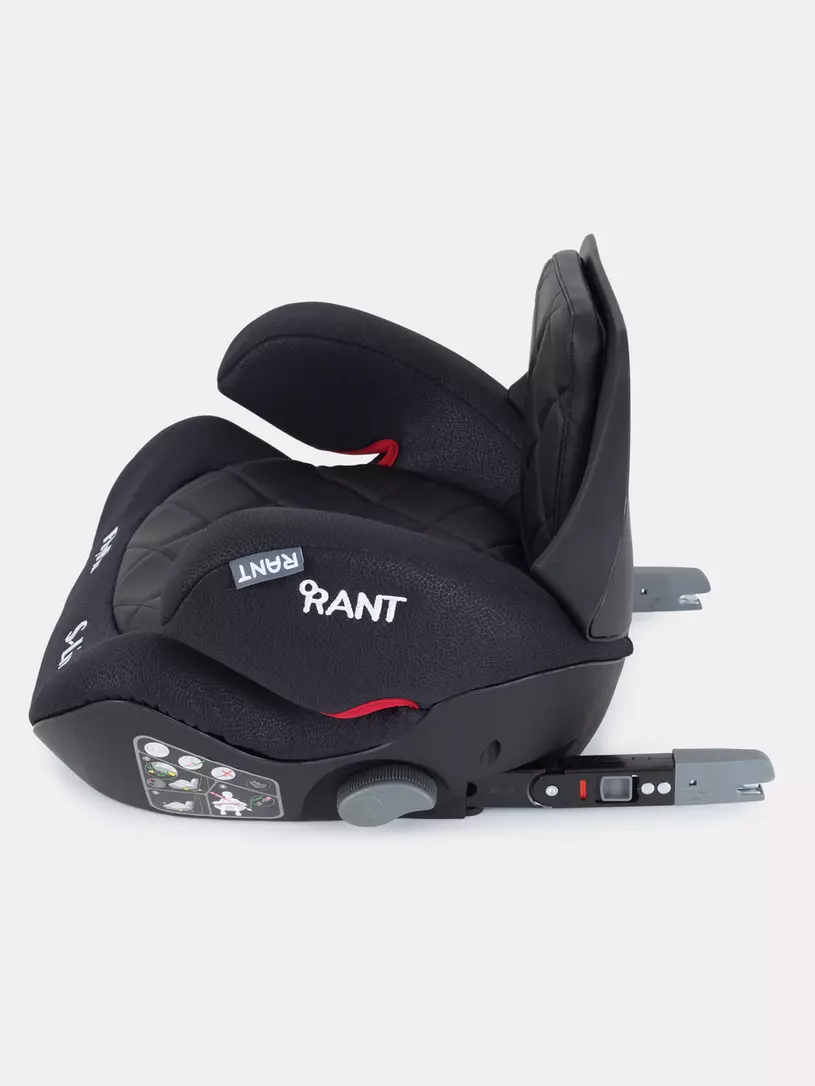 Автокресло Rant Flyfix группа 2-3 (15-36 кг), цвет: черный
