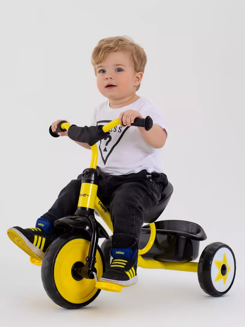 Велосипед трехколесный Rant Basic Champ Yellow