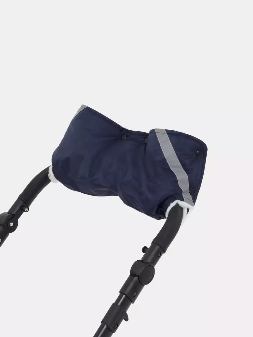 Муфта для рук на коляску Топотушки синий