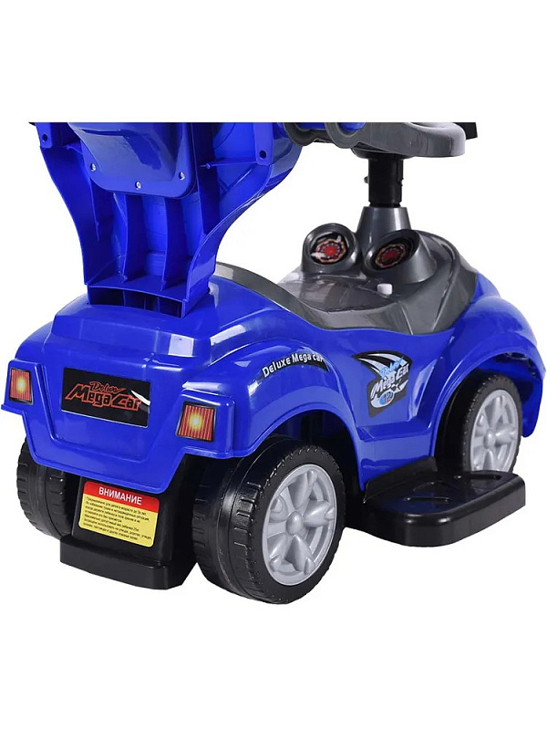 Детская каталка Sevillababy Mega Car 3 в 1 с ручкой BC202 blue/синий