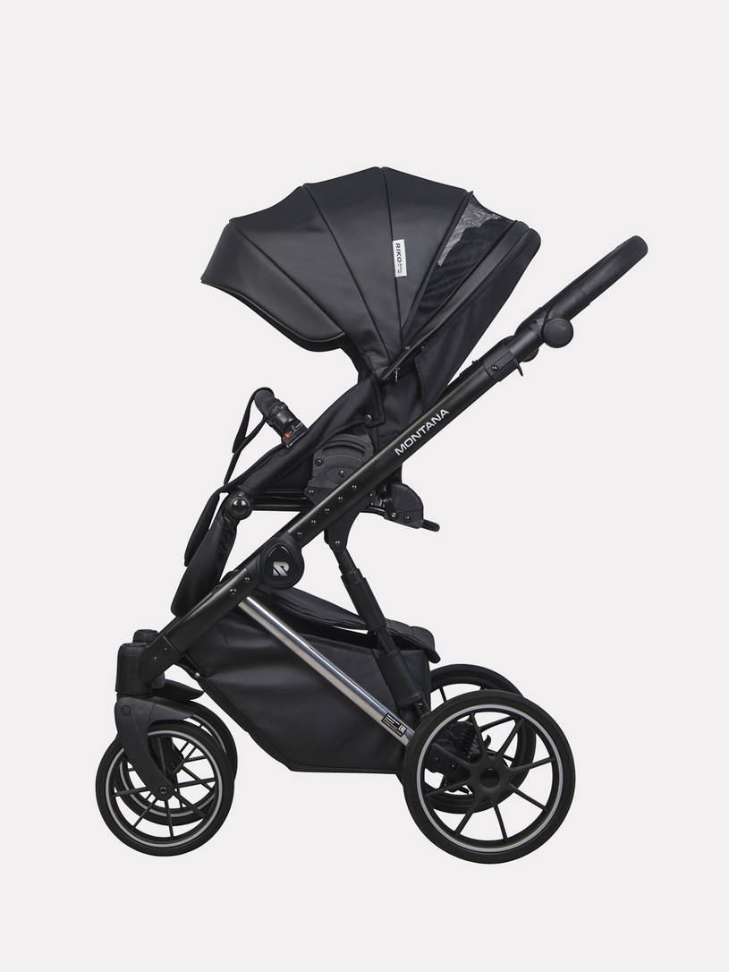 Коляска 2 в 1 Riko Basic Montana Premium Silver 22