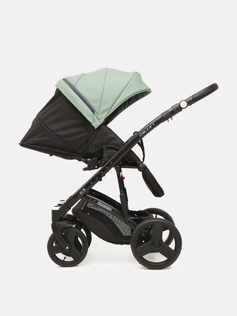 Коляска 2 в 1 Riko Basic Aicon Pastel 05 оливковый