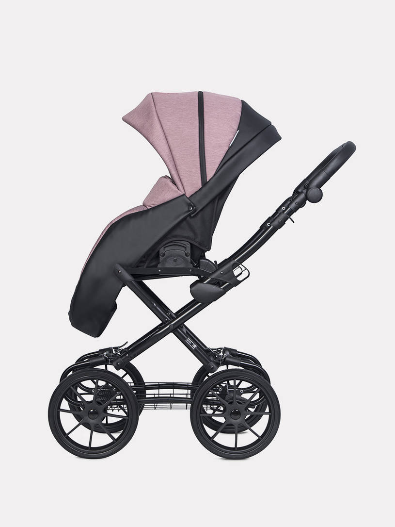 Коляска 2 в 1 Riko Basic Pacco Classic 02 Pink