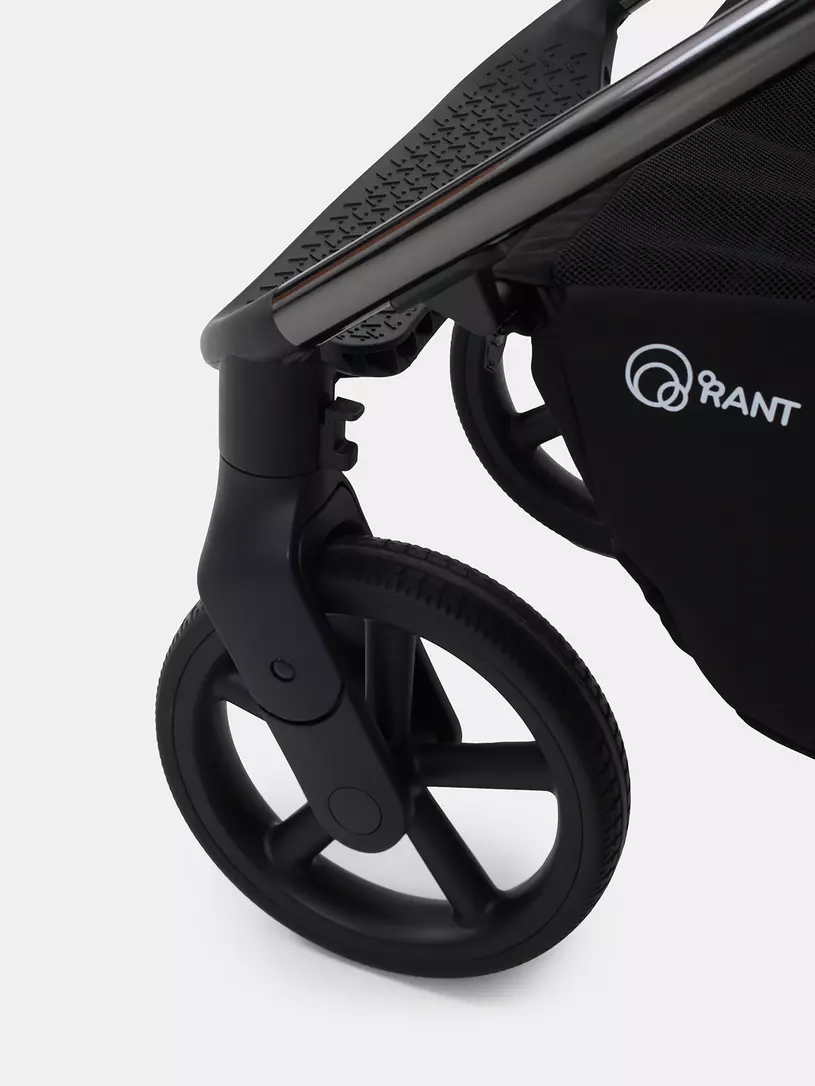 Коляска 2 в 1 Rant Teo Black Chrome Graphite