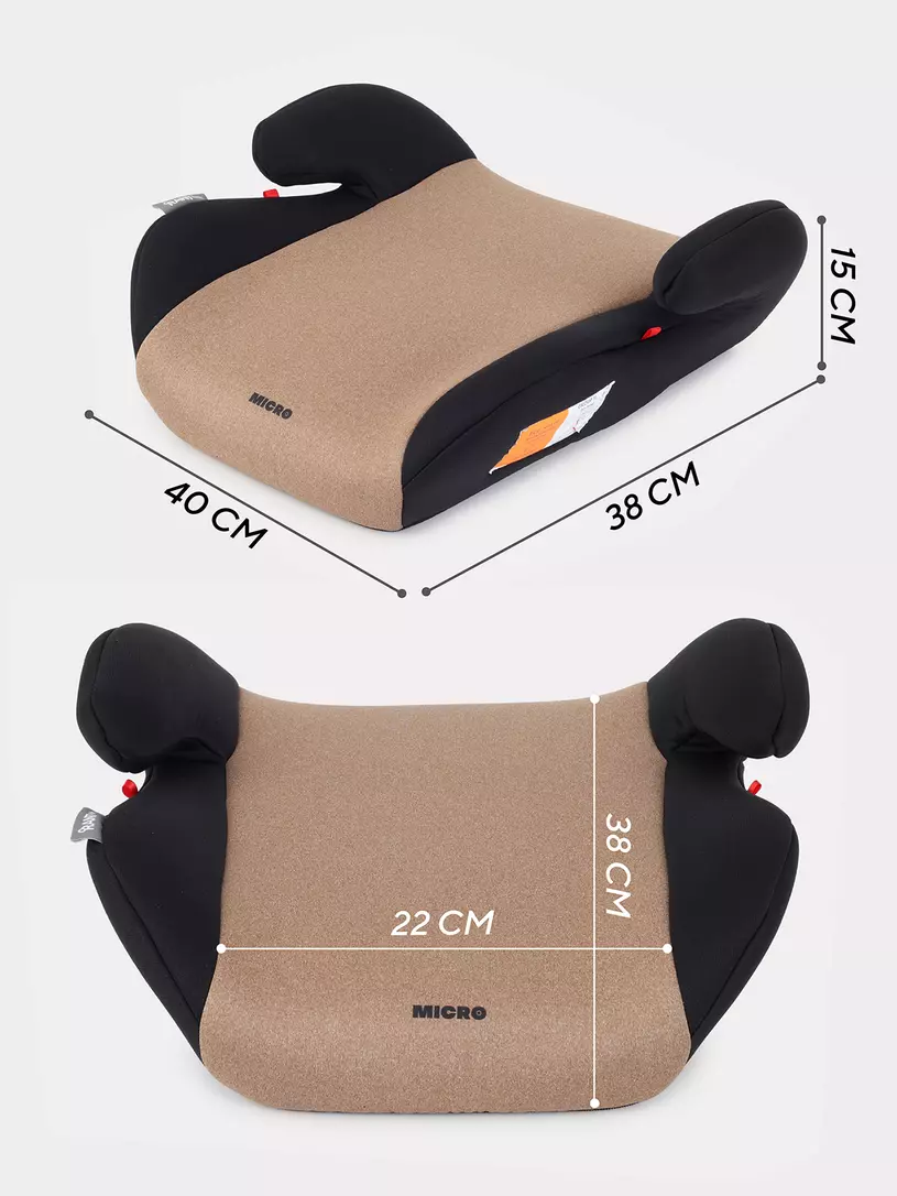 Автокресло-бустер Rant Basic Micro 2.0 группа 3 (22-36 кг) beige