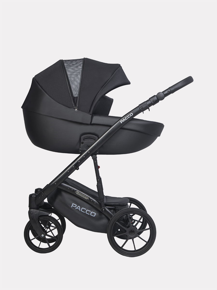 Коляска 3 в 1 RIKO BASIC PACCO 09 Black