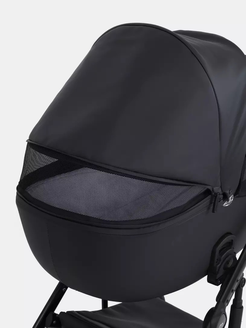 Коляска 3 в 1 Mowbaby Opus Midnight black, Черный
