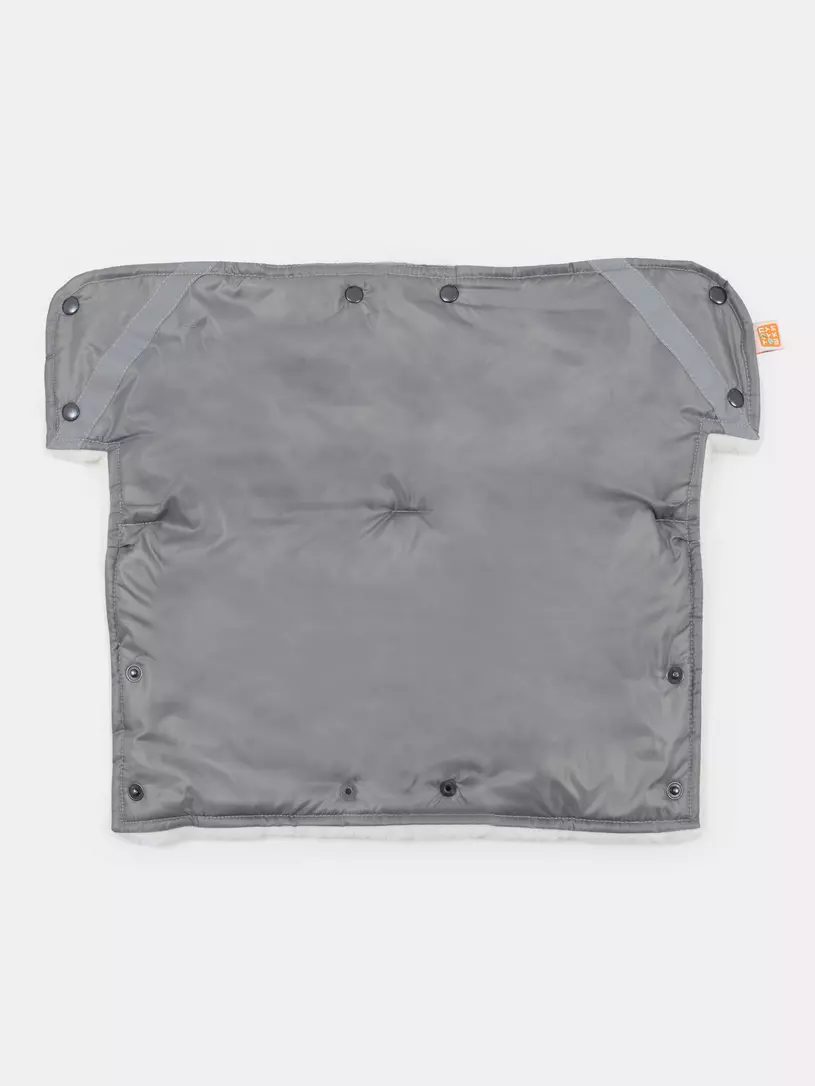 Муфта для рук на коляску Топотушки серый