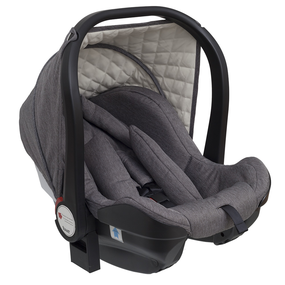 Коляска 3 в 1 Rant Flex Trends Grey серый