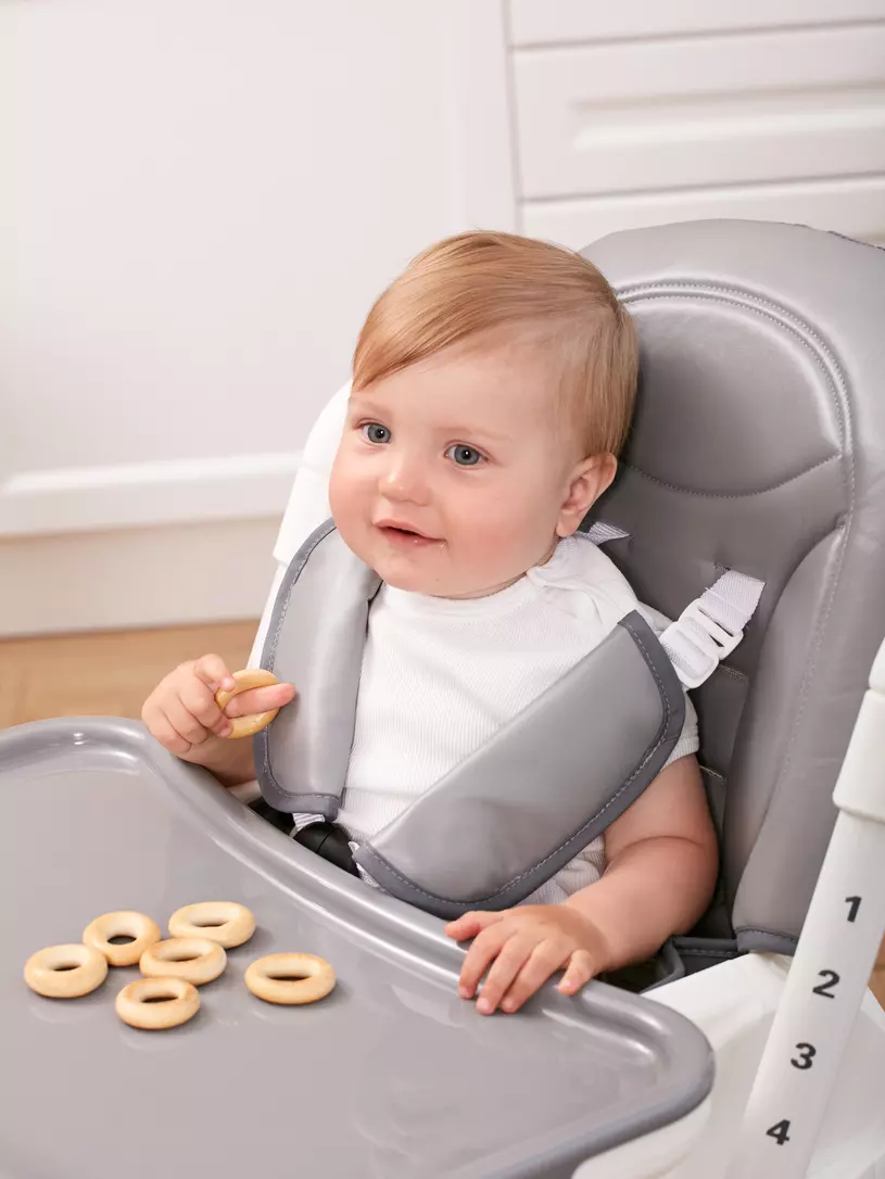 Стульчик для кормления Mowbaby Honey Grey