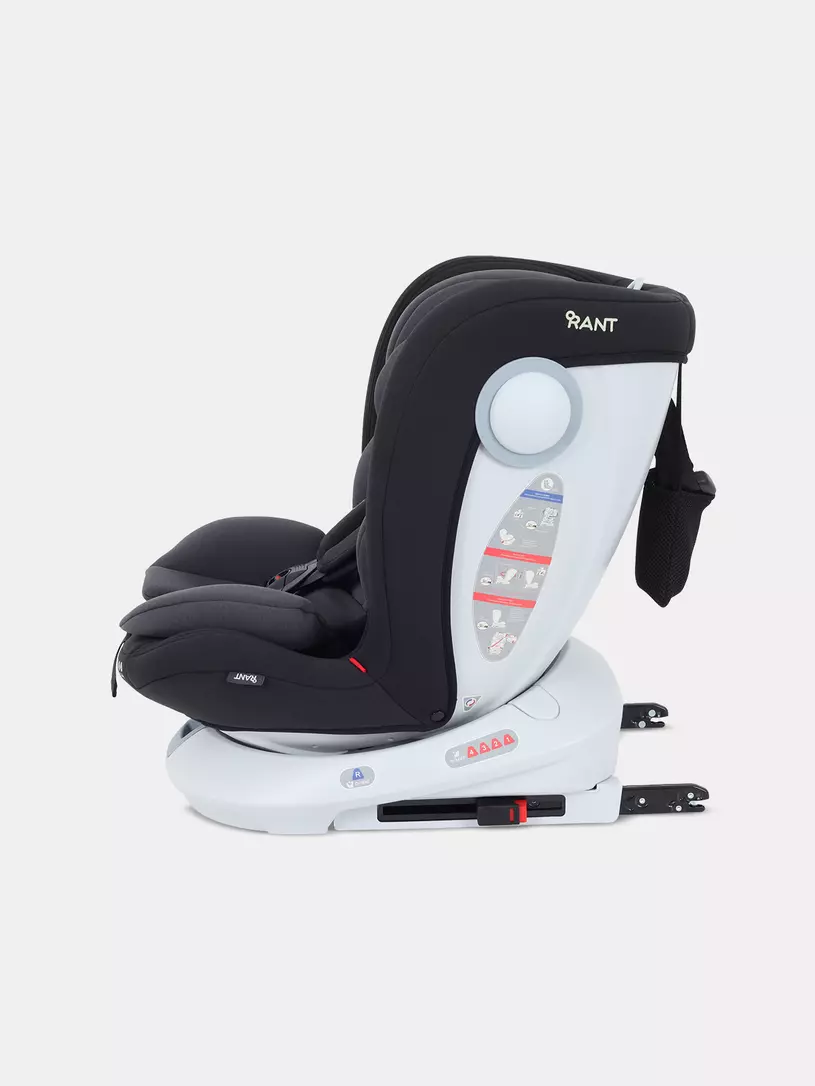 Автокресло Rant Drive Isofix 0/1/2/3 (0-36 кг) Grey