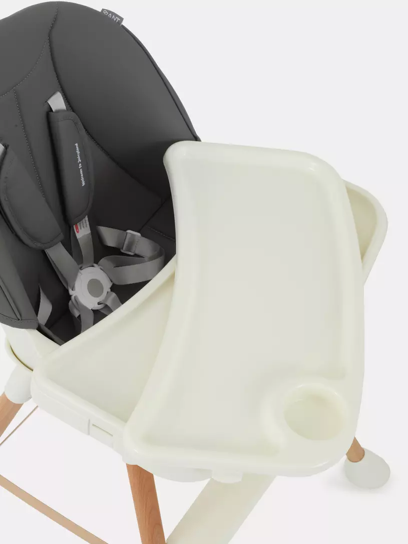 Стульчик для кормления Rant Juicy Wood grey