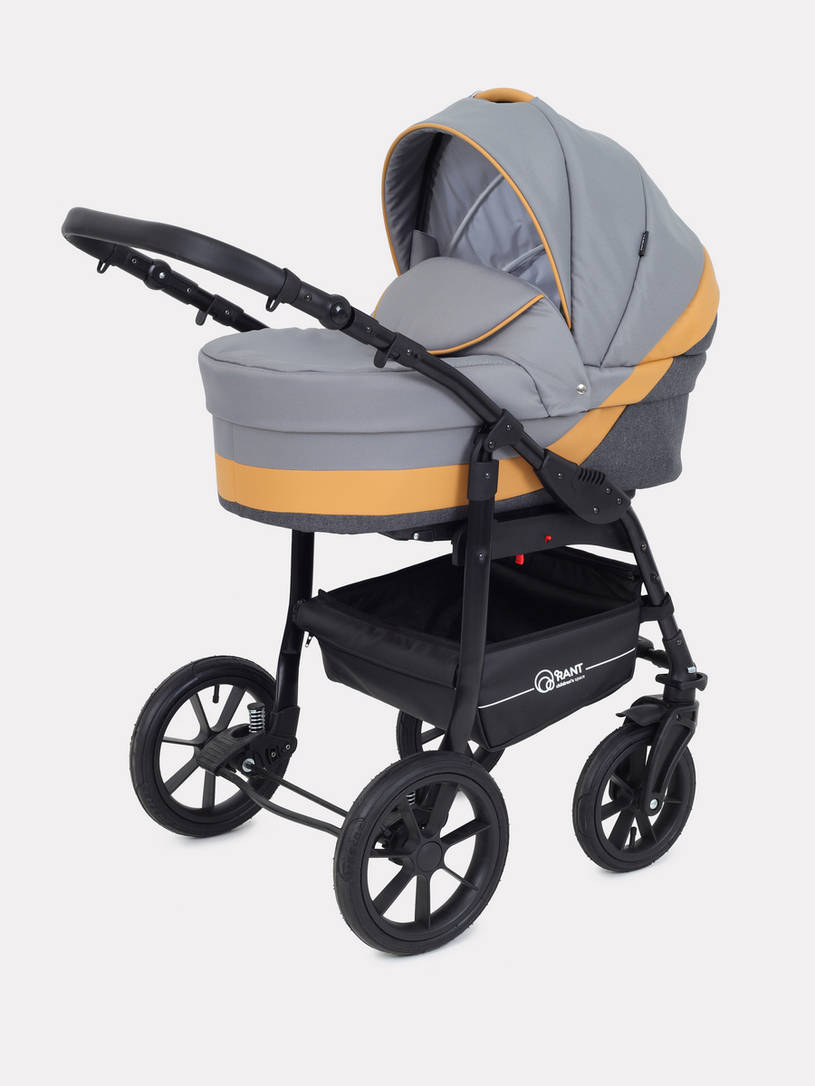 Коляска 3 в 1 Rant Patio Grey/yellow