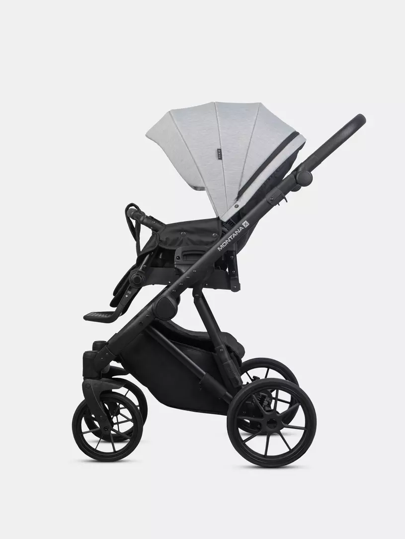 Коляска 2 в 1 Riko Basic Montana X 03 серый