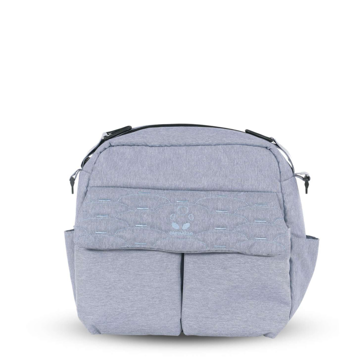 Коляска Camarelo Faro 2 в 1 голубой меланж