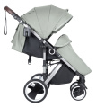 Коляска детская прогулочная Farfello Bino Angel Plus (Steel Gray Стальной серый)