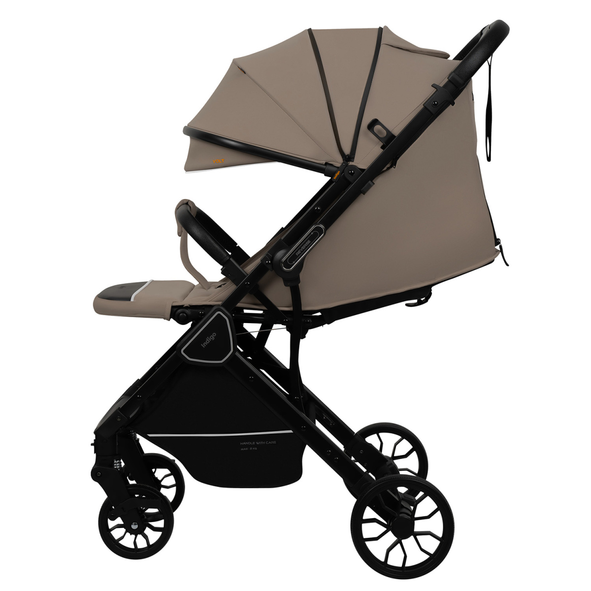 Коляска прогулочная Indigo VOLT бежевый
