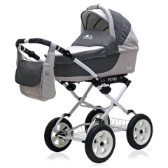 Коляска 2 в 1 Rant Fenix Classic 08 серый